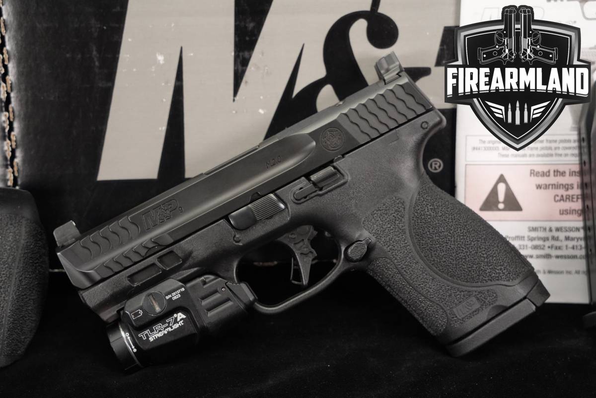 Smith & Wesson S&W M&P9 M2.0 Compact Optics-Ready 9mm M&P 9 +2 MAGS, LIGHT