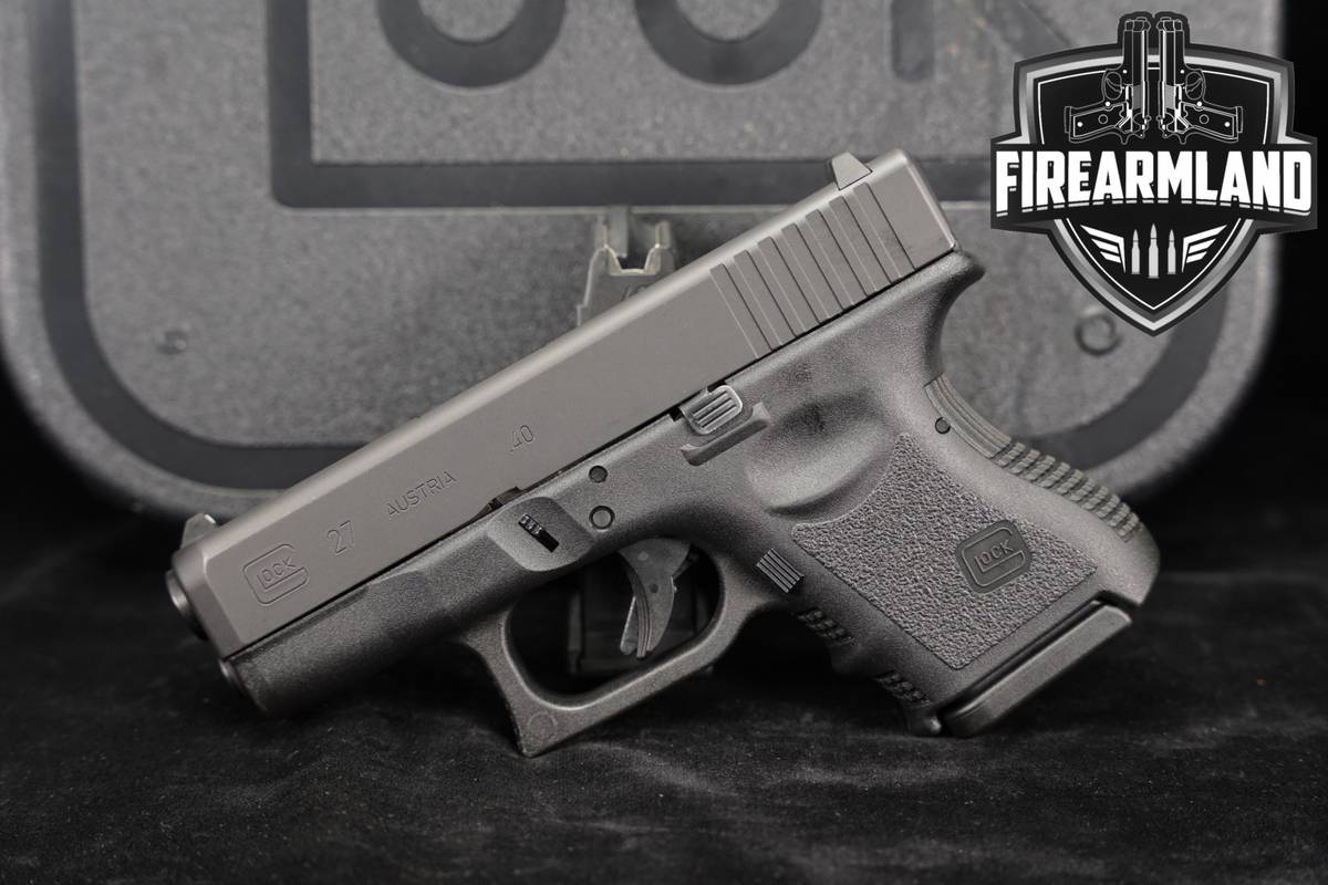 Glock 27 Gen3 G27 Gen 3 40 S&W 3.43 +2 MAGS & ORIG CASE