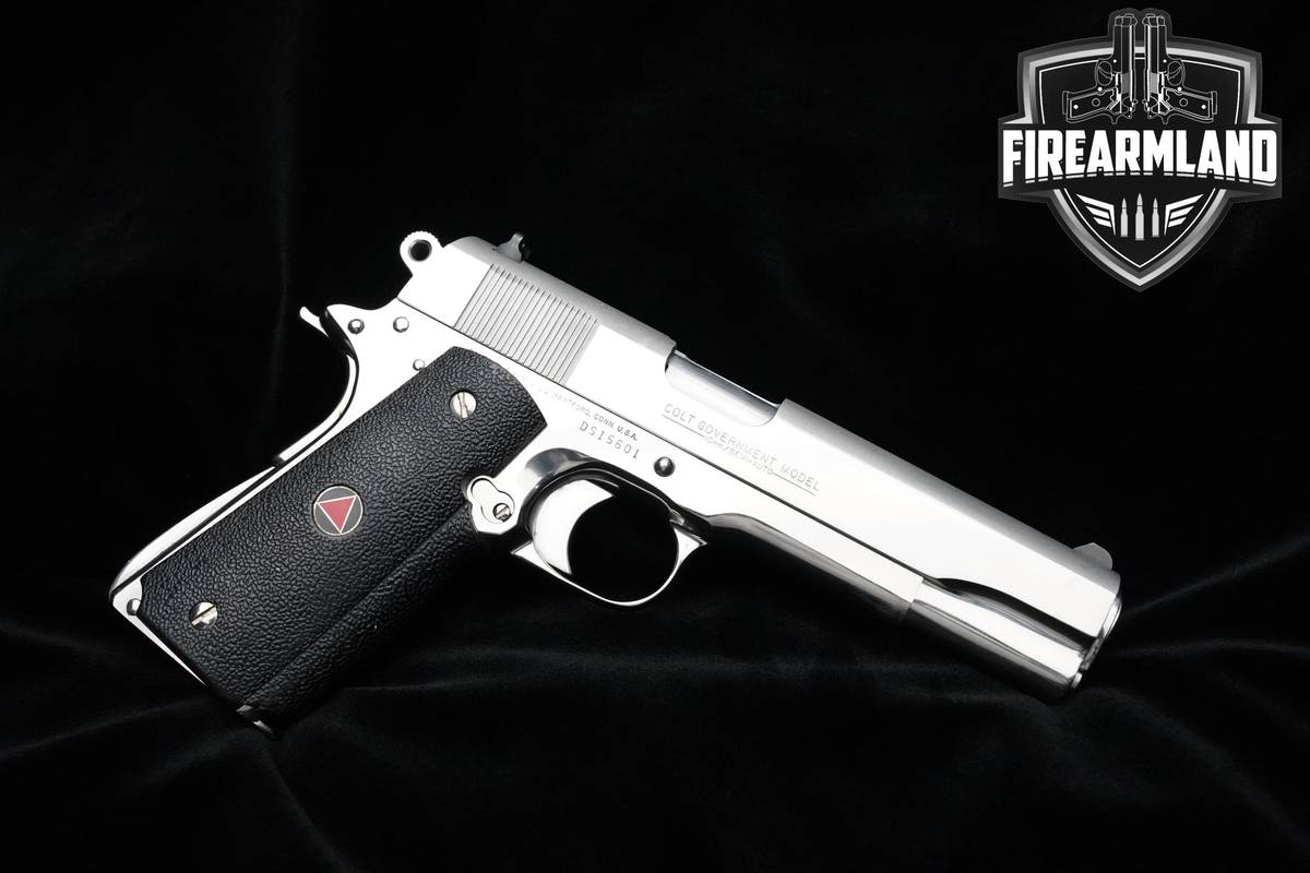Colt Delta Elite MK IV/Series 80 Government 10mm 5" 1911 Stainless 1911 8+1