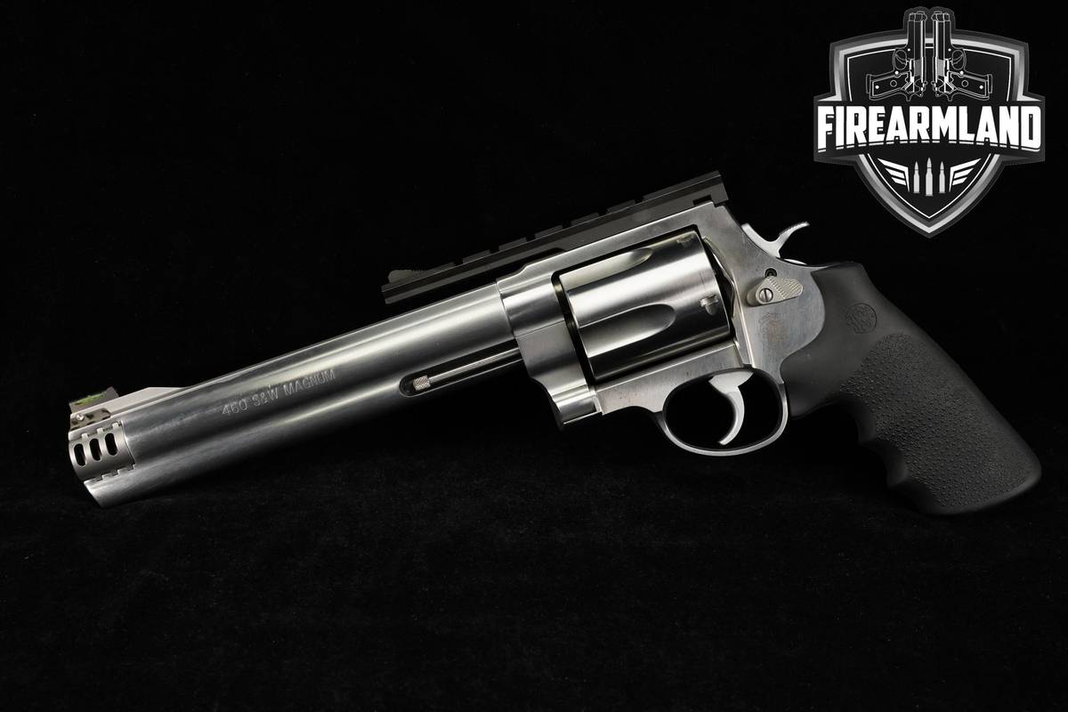Smith & Wesson S&W Model 460XVR 460S&W Magnum 8.38" Stainless DA/SA X-Frame