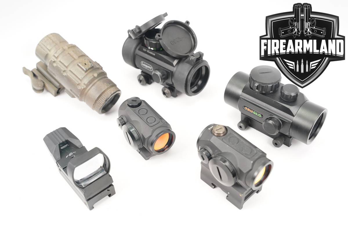 FIVE RED DOT SIGHT LOT 5 Pack Sig Sauer TruGlo RDS