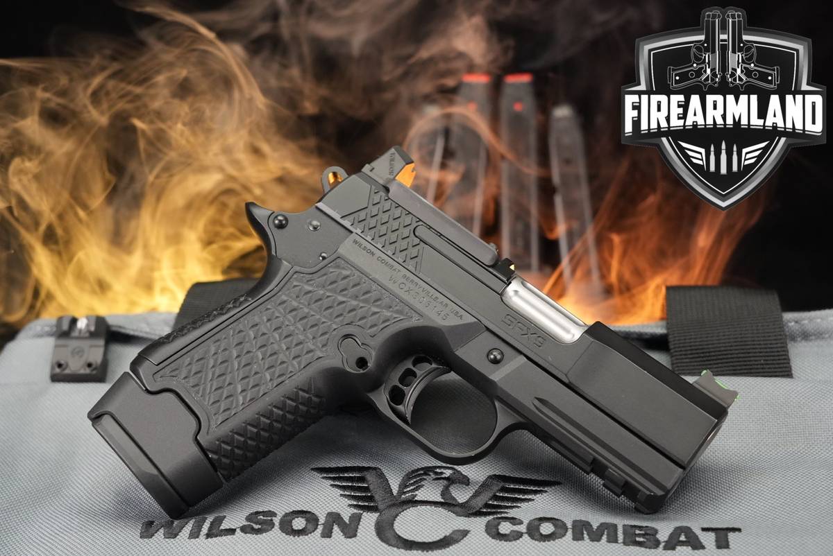 Wilson Combat SFX9 3.25 Optics-Ready RAILED WC 9mm 1911 2011 SFX-9