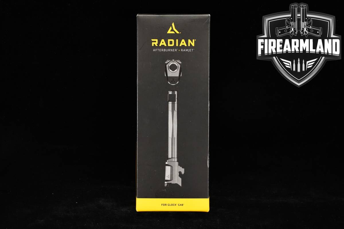 Radian Weapons Afterburner + Ramjet Glock 48 Pistol Barrel G48 +ORIG BOX