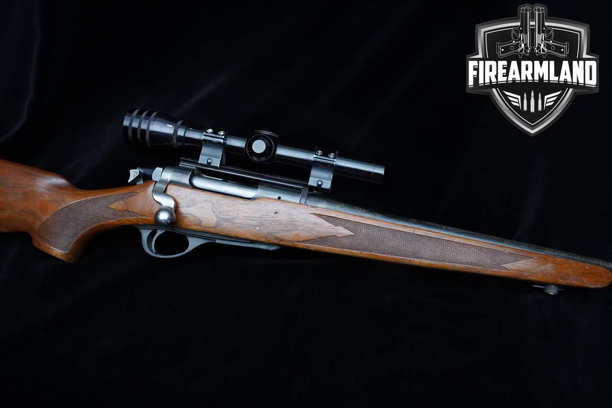 1966 Remington Model 600 243-Win 18.5" Blued Remington-600 +Redfield 2.5x