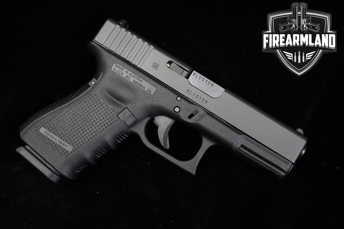 Glock 19 Gen4 9mm 4.02" Glock G19 Gen-4 +2 MAGS & ORIG CASE