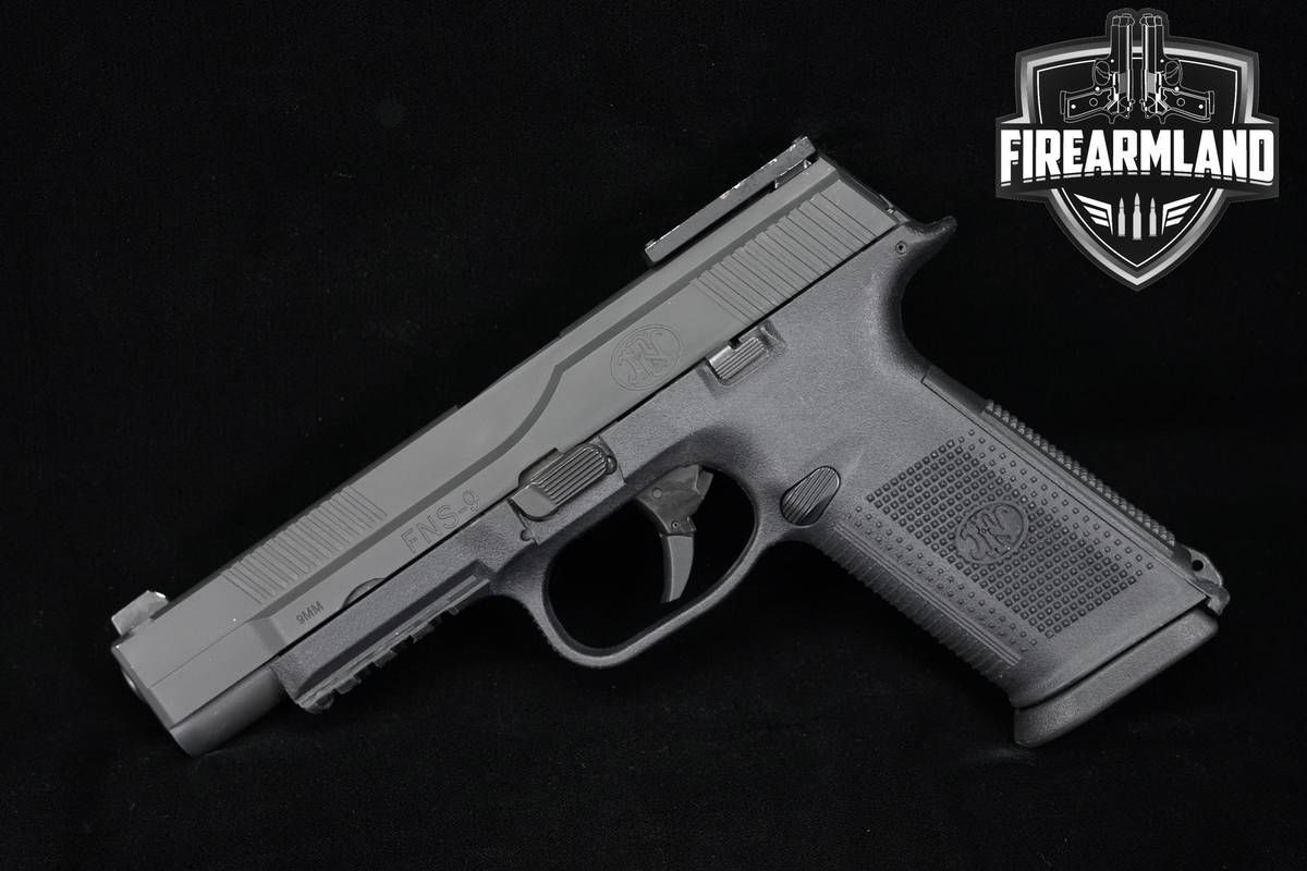 FN America FNS-9 Longslide 9mm 5" FNS9 +7 MAGS & ORIG CASE