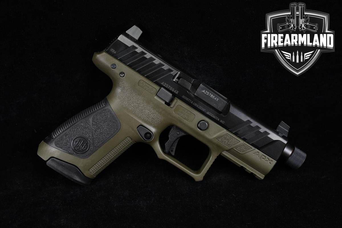 Beretta APX A1 Compact Tactical 9mm 4.5" APXA1 Pistol +3 MAGS & ORIG CASE