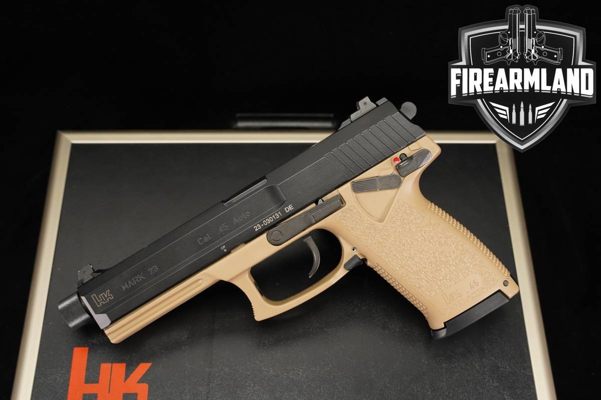 Heckler & Koch Mark 23 H&K MK23 45 ACP 6" USSOCOM +2 MAGS & ORIG CASE