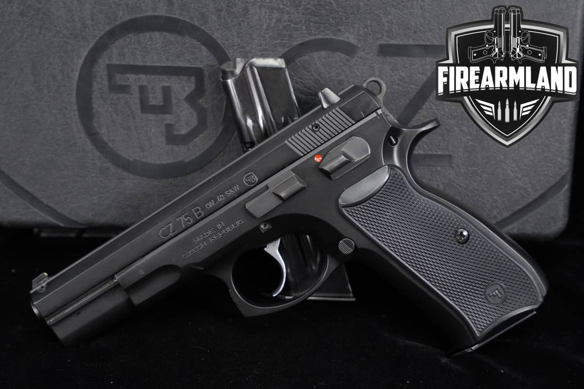 CZ 75 B 40-S&W 4.6" CZ75 CZ75B +2 MAGS & ORIG CASE