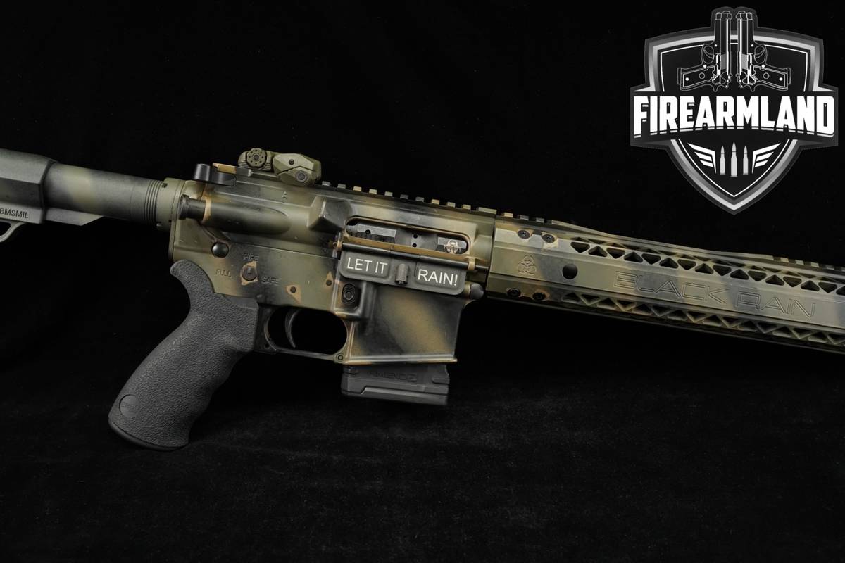 Black Rain Ordnance SPEC15 5.56 NATO AR-15 AR15 16" Camo Rifle +4 MAGS