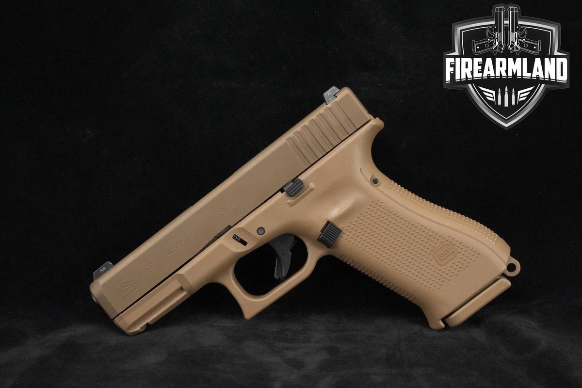 Glock 19X Crossover 9mm 4" FDE Glock-19X G19-X G19X +3 MAGS & ORIG CASE