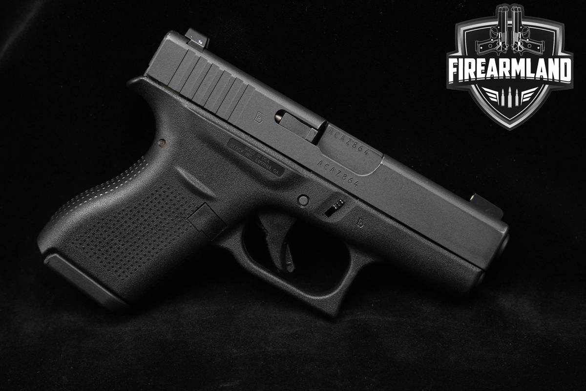 Glock 42 380 ACP Glock G42 Baby-Glock +2 MAGS & ORIG CASE