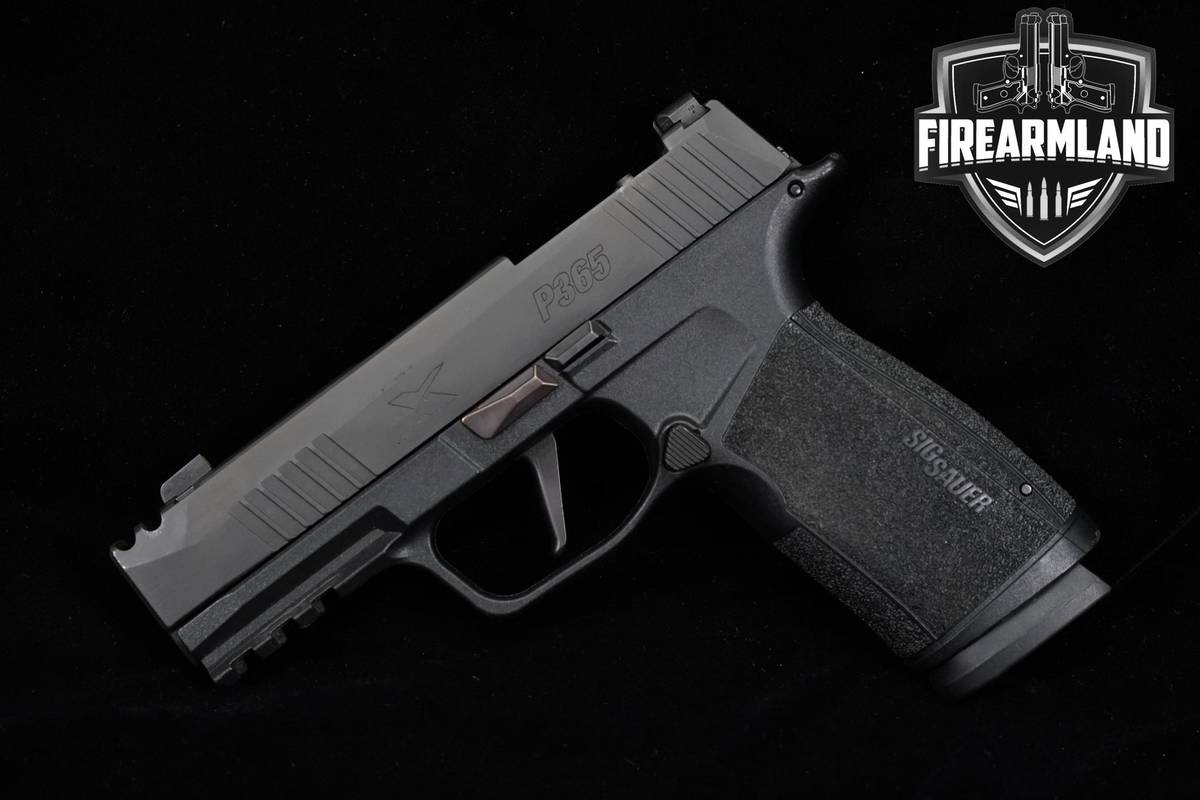 OPTIC READY Sig Sauer P365X 9mm 3.1" P 365 +4 MAGS & ORIG CASE