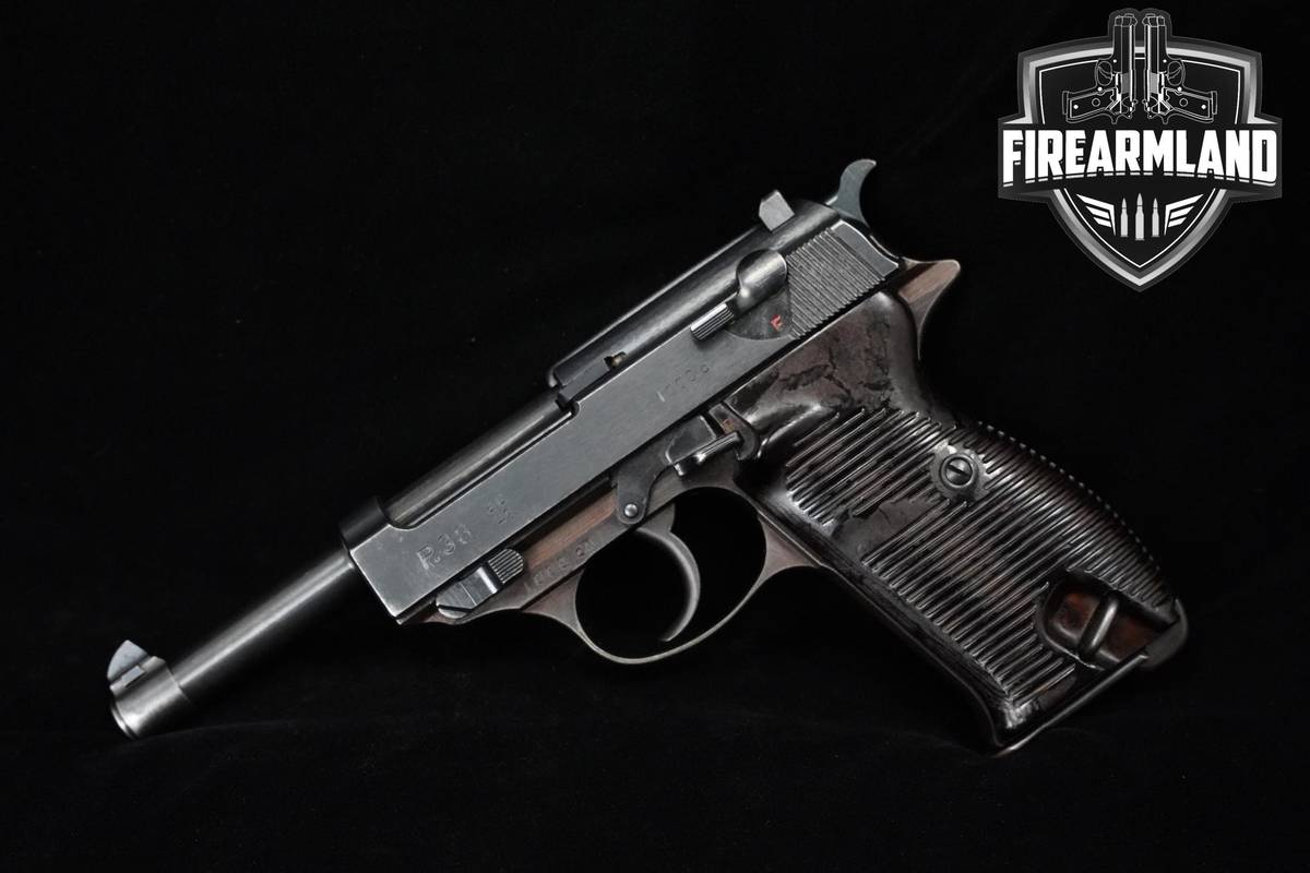 MATCHING! 1942 WWII Walther ac-42 P.38 9mm-Luger 4.9" Walther-P.38 P38 P-38