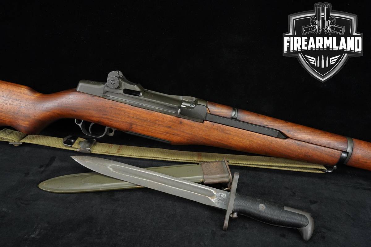 1941 Springfield Armory M1 Garand WWII-era 30-06 M-1 WW2