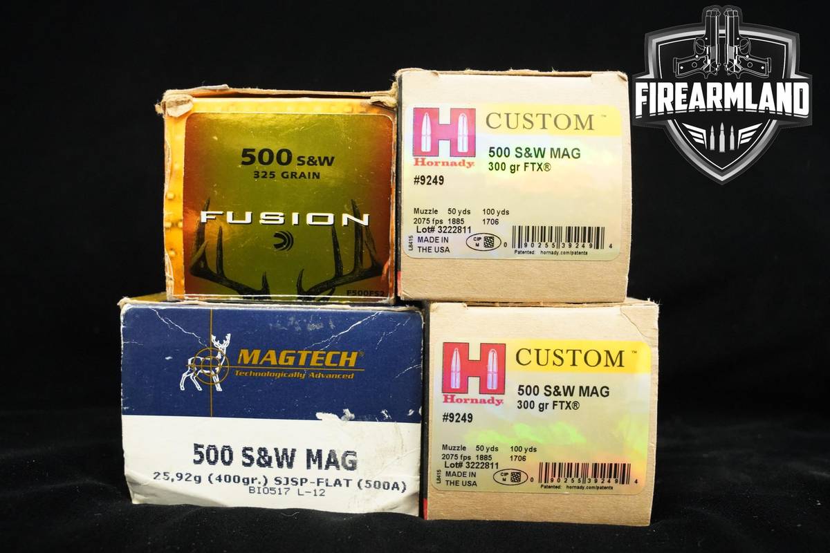 500 S&W Magnum Ammo .500-S&W Magnum Ammo 80 ROUNDS