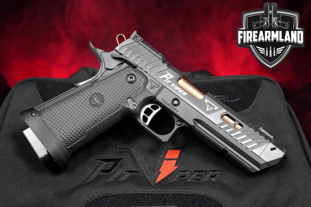Taran Tactical TTI Pit Viper 9mm 1911 John Wick TTI-Pit-Viper +3MAGS & CASE