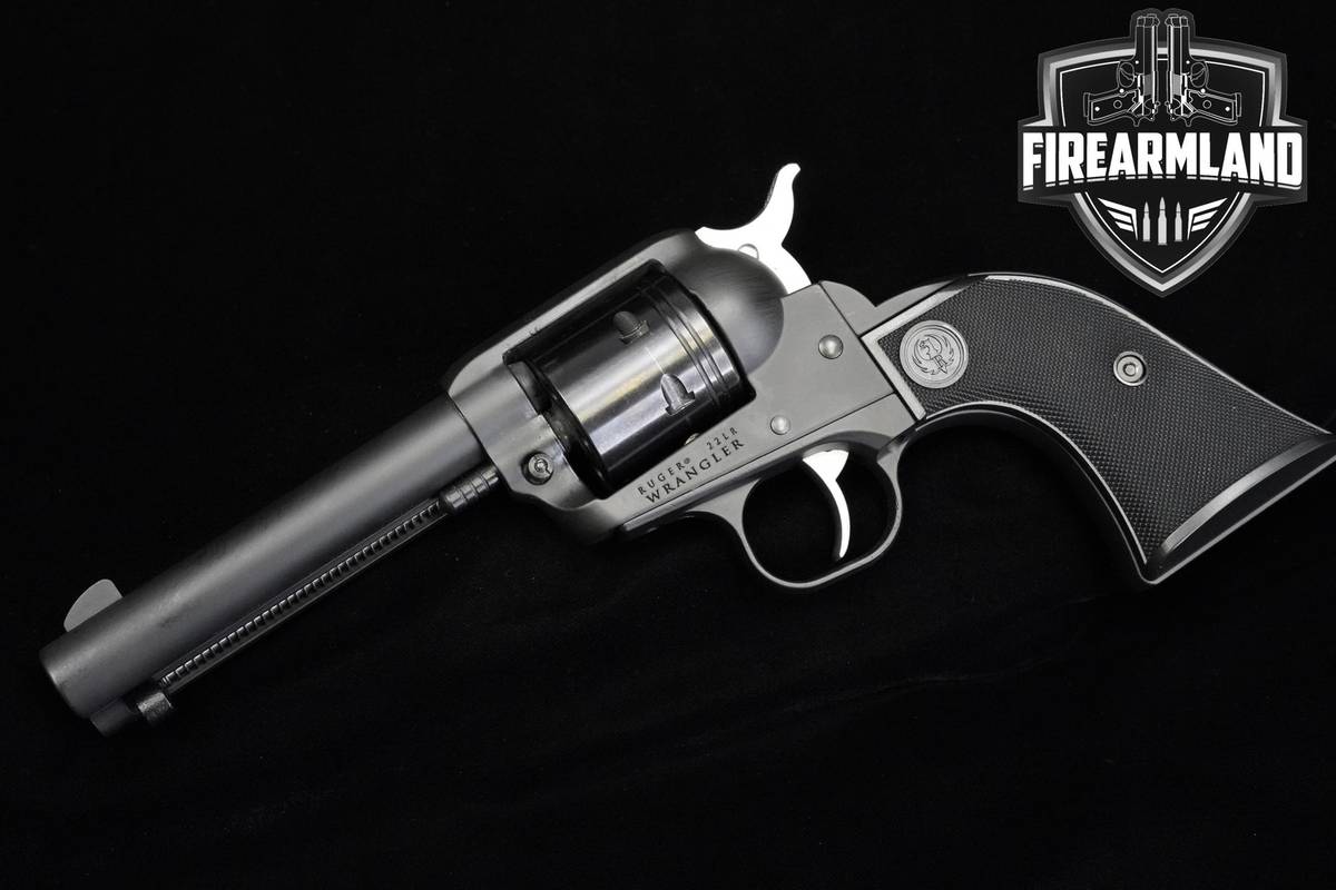 Ruger Wrangler 22LR 4.62" Black Cerakote Ruger +ORIG BOX