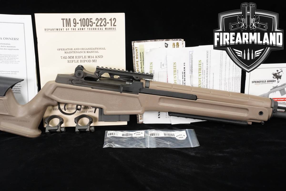 Springfield Armory M1A Loaded Precision 6.5 Creedmoor NM BARREL +3 MAGS