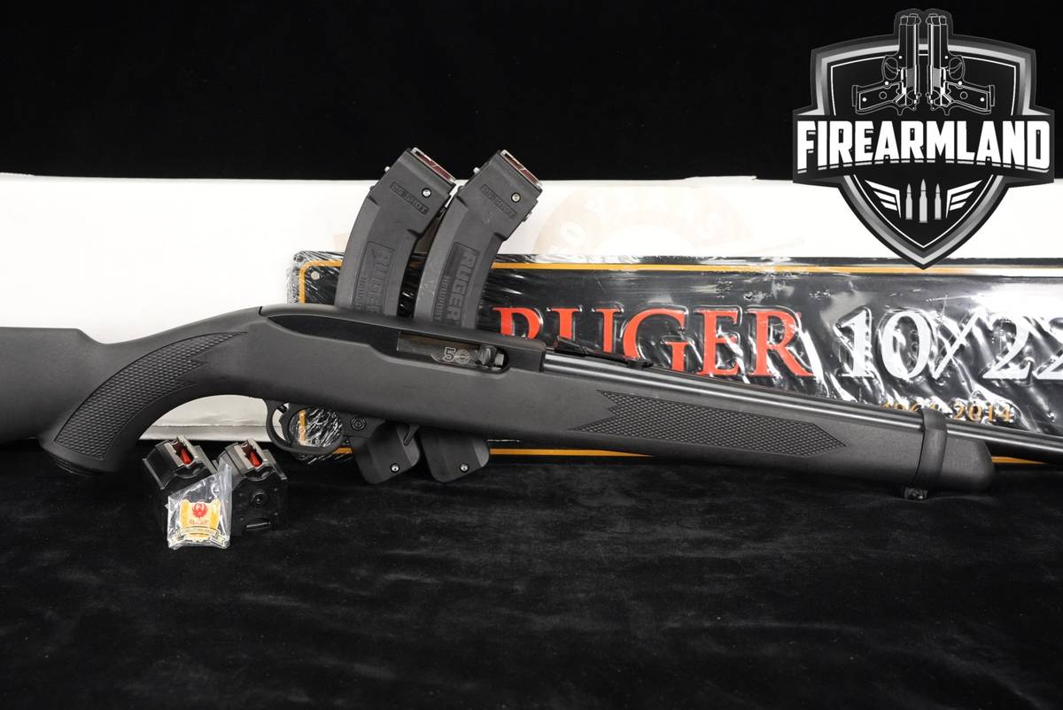 COMMEMORATIVE Ruger 10/22 Carbine 50th Anniversary 22LR 10 1022 +5 MAGS