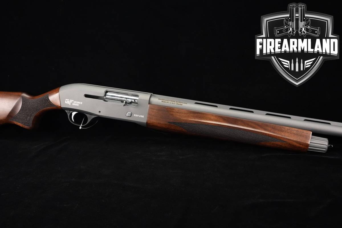 GForce Arms GF1 Refuge Ducks Unlimited DU 12-Gauge 28" Grey & Wood GF-1
