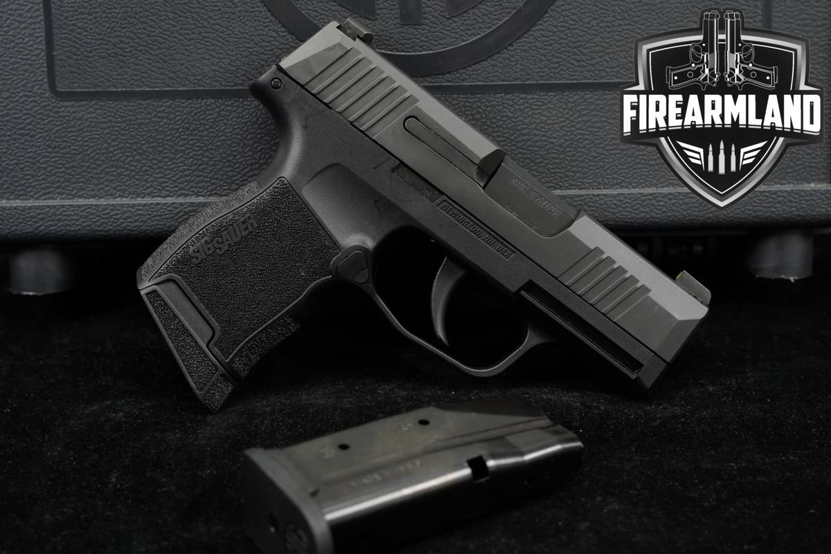 Sig Sauer P365 9mm 3.1 P 365 CCW +2 MAGS, ORIG CASE, TRITIUM SIGHTS
