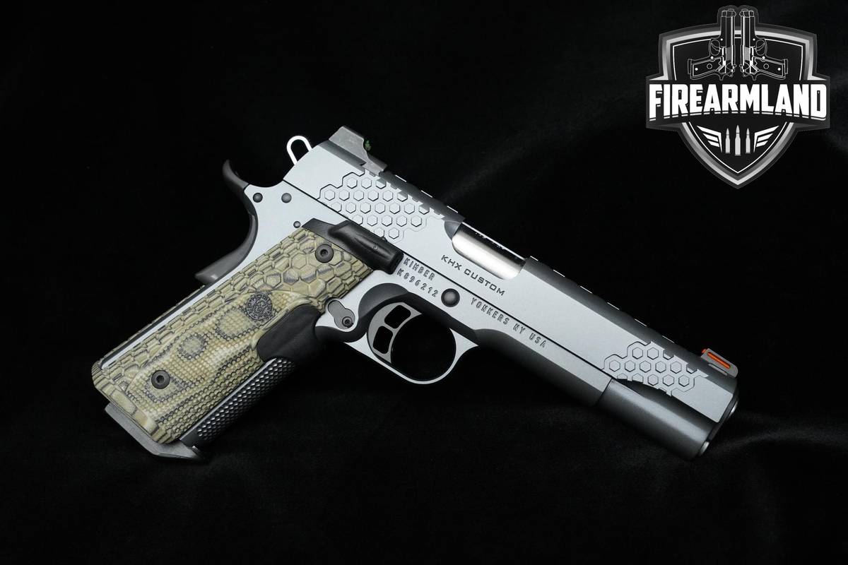 LIKE-NEW Kimber 1911 KHX Custom 45 ACP 5" 1911A1 Custom KHX Kimber MATCH