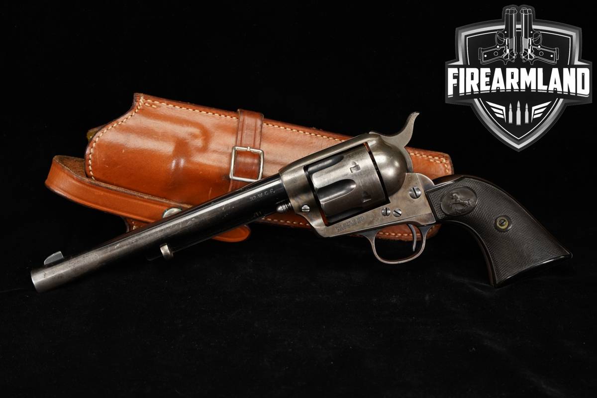 1899 Colt Single Action Army First Generation 32-20 Win 7.5" SAA +HOLSTER