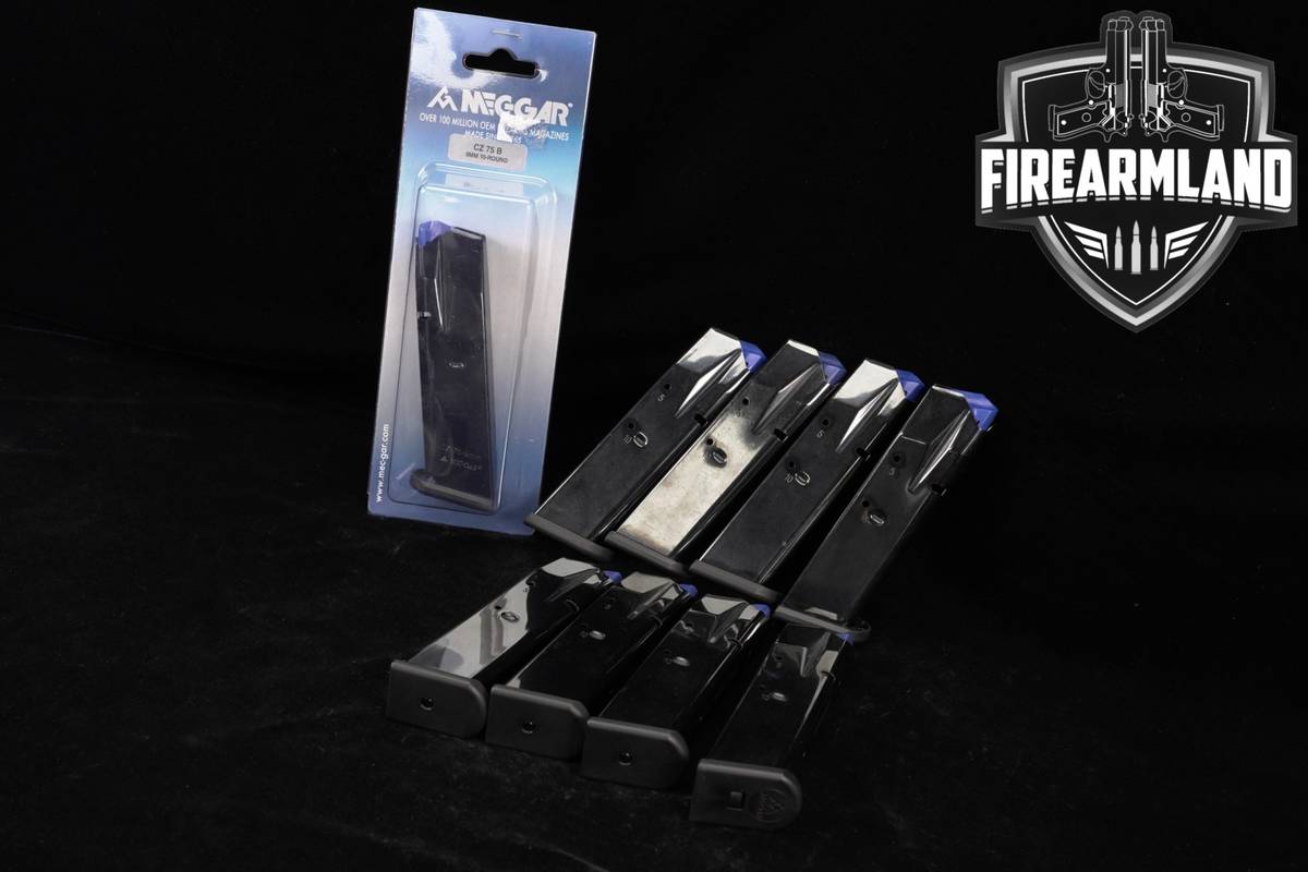 NINE (9) Mecgar CZ 75 B 10 Round Magazines 9mm Luger CZ75B Mags