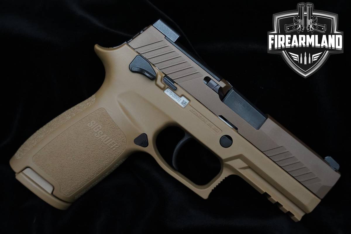 Sig Sauer P320 M18 9mm Coyote P320 Sig P-320 Sauer M-18 +3 MAGS & ORIG CASE