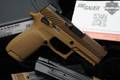 Sig Sauer P320 M18 9mm Luger Coyote Tan PVD in Excellent Condition Image 2