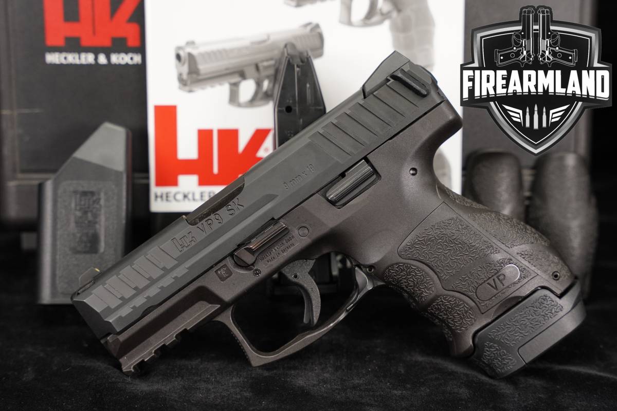 Heckler & Koch VP9SK 9mm 3.39 H&K VP9 SK +2 MAGS & ORIG BOX