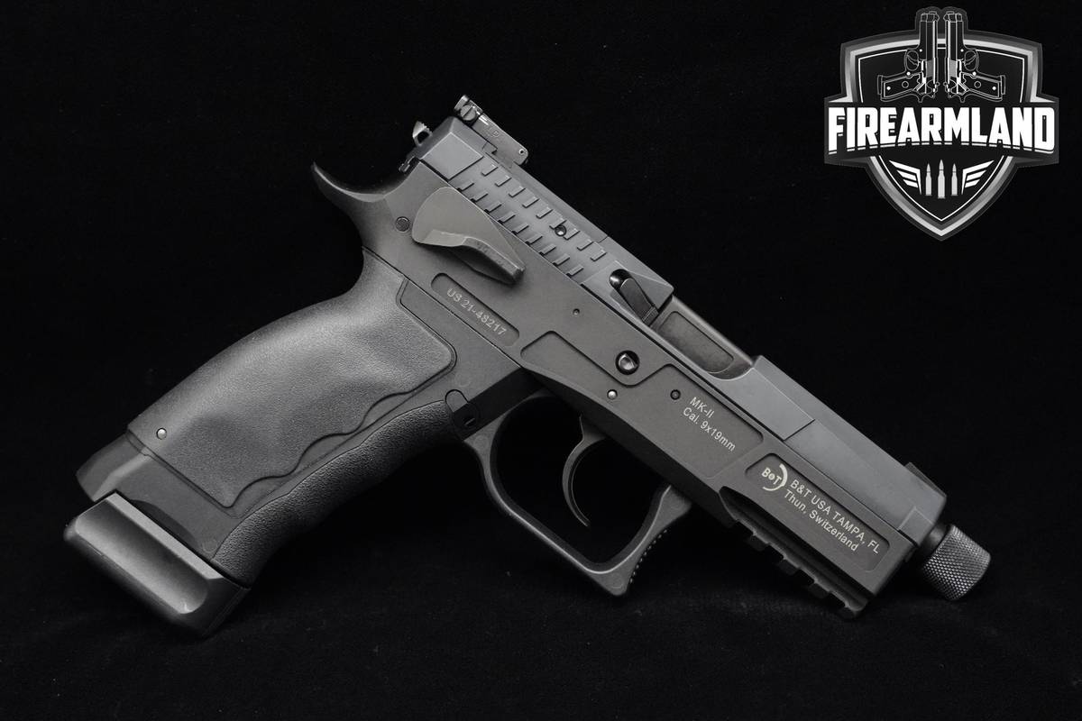 Brugger & Thomet (B&T) MK-II 9mm 4.4" B&T-MK-II SPHINX SDP MKII +2 MAGS