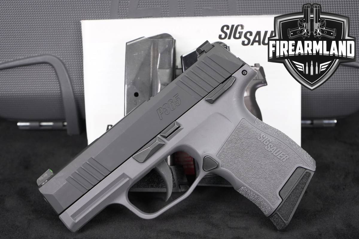 Sig Sauer P365 9mm Optics-Ready 3.1" P 365 +3 MAGS & ORIG CASE