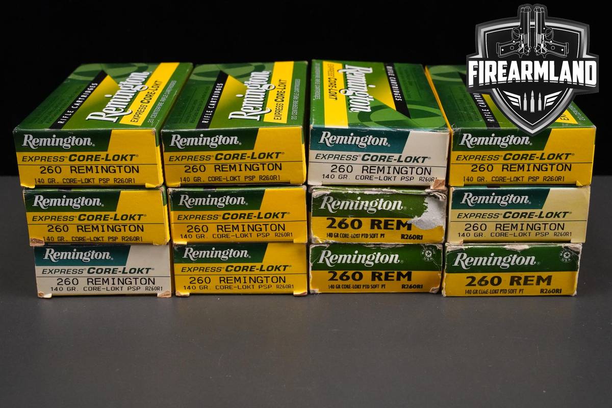 260 Rem Ammo .260 Remington Ammunition 240 ROUNDS