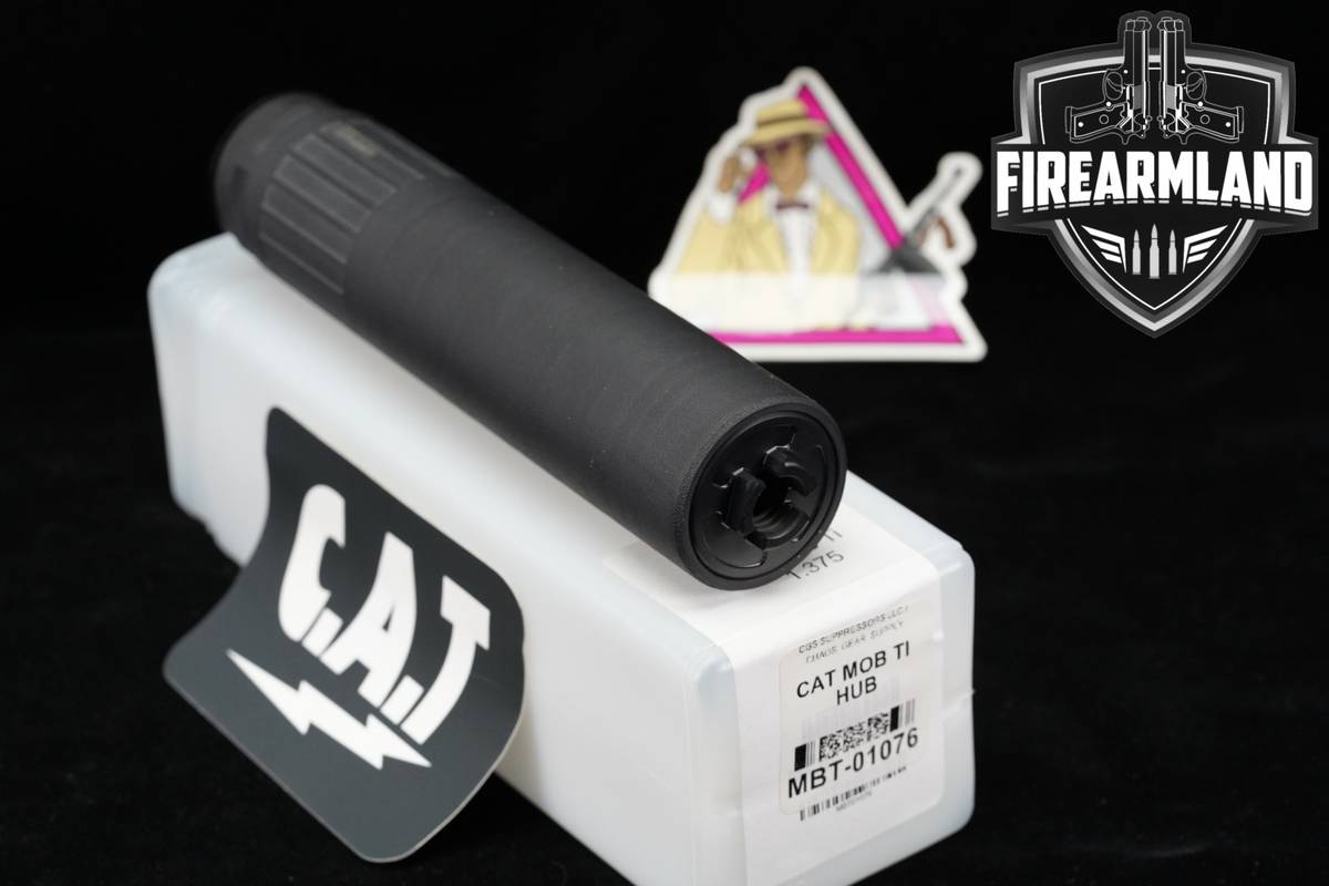 CSG Group CAT MOB TI 9mm Luger Suppressor CATMOB
