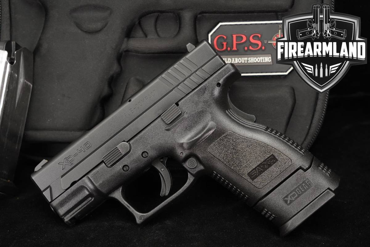 Springfield Armory XD-40 Sub-Compact 40S&W 3" XD40 +2 MAGS & ORIG CASE