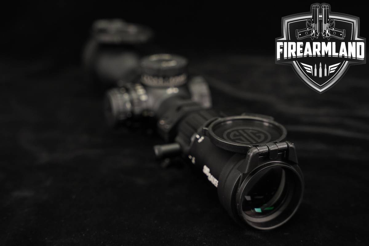 Sig Sauer Whiskey4 3-12x44mm BDC-1 Hellfire lluminated 30mm Whiskey 4 Scope