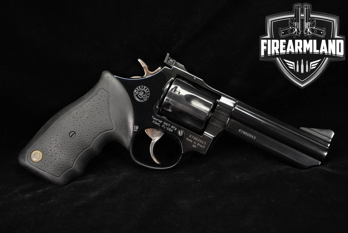 Taurus Model 66 357 Magnum 4" Blued DA/SA M66
