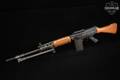 Indústria de Material Bélico do Brasil (IMBEL) Fz SA 7,62. Israeli FALO (Makleon) Heavy Barrel 7.62mm NATO (7.62x51) Black & Wood in Very Good Condition Image 3