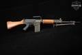 Indústria de Material Bélico do Brasil (IMBEL) Fz SA 7,62. Israeli FALO (Makleon) Heavy Barrel 7.62mm NATO (7.62x51) Black & Wood in Very Good Condition Image 4