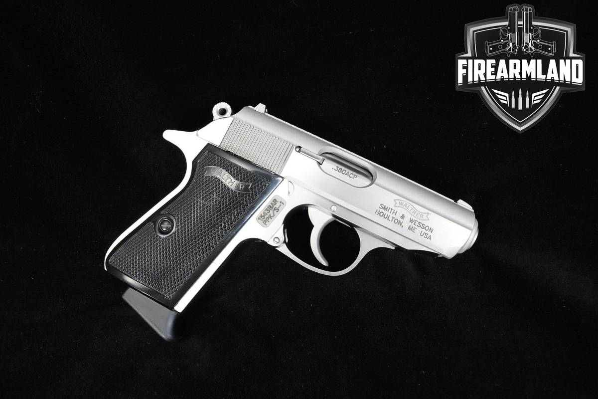Walther PPK/S James Bond 380 ACP 3.3" Stainless Steel Walther-PPK/S +3 MAGS