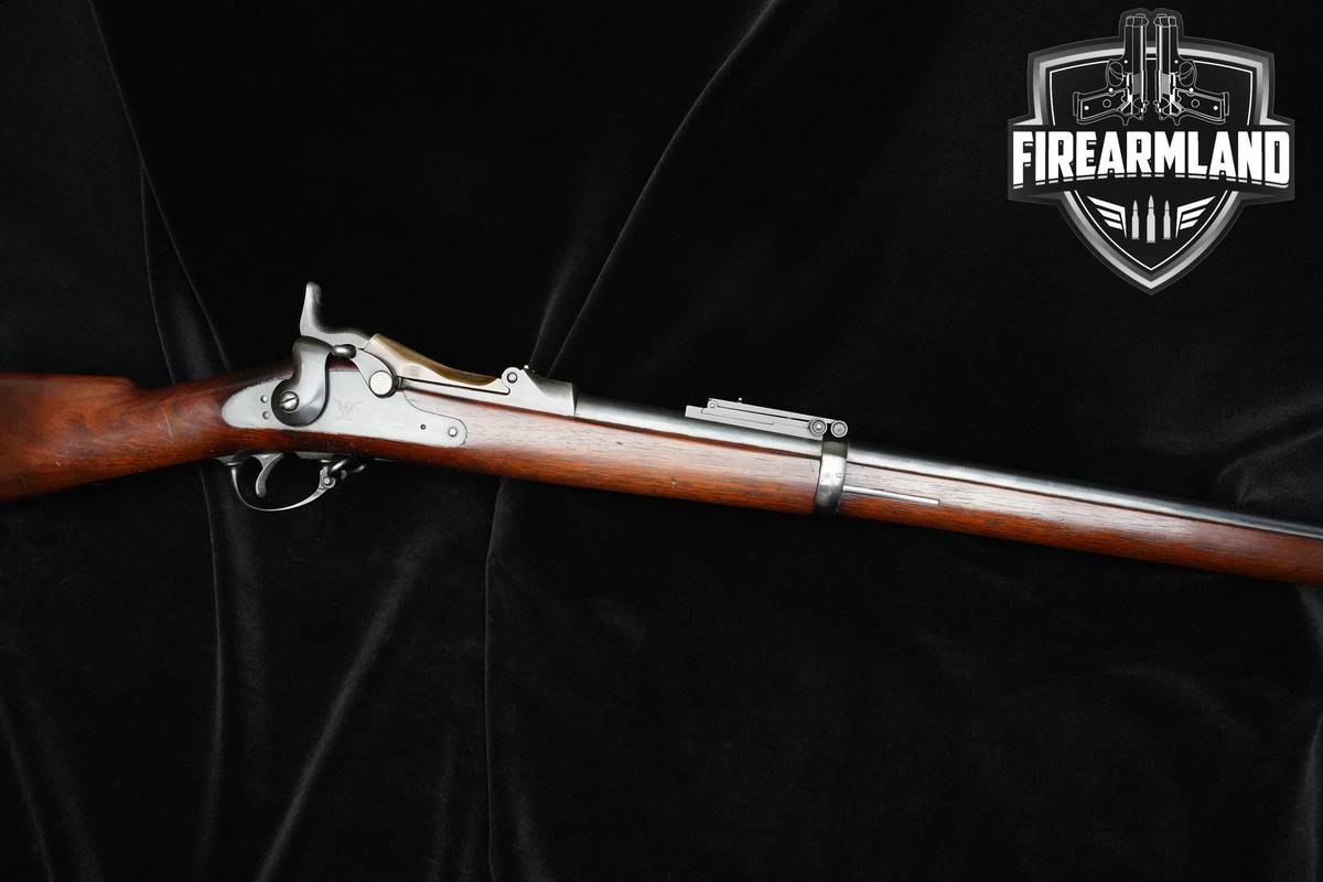 STUNNING 1886 C&R Springfield Model 1873 Trapdoor 32.625" Springfield M1873