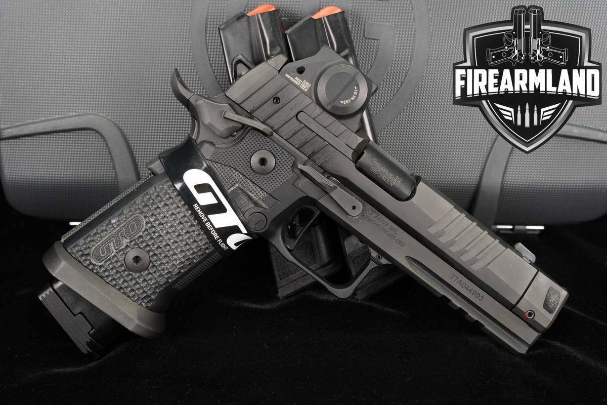 Sig Sauer P211 GTO 9mm 1911 2011 P-211 +3 MAGS, ORIG CASE, ROMEO OPTICS