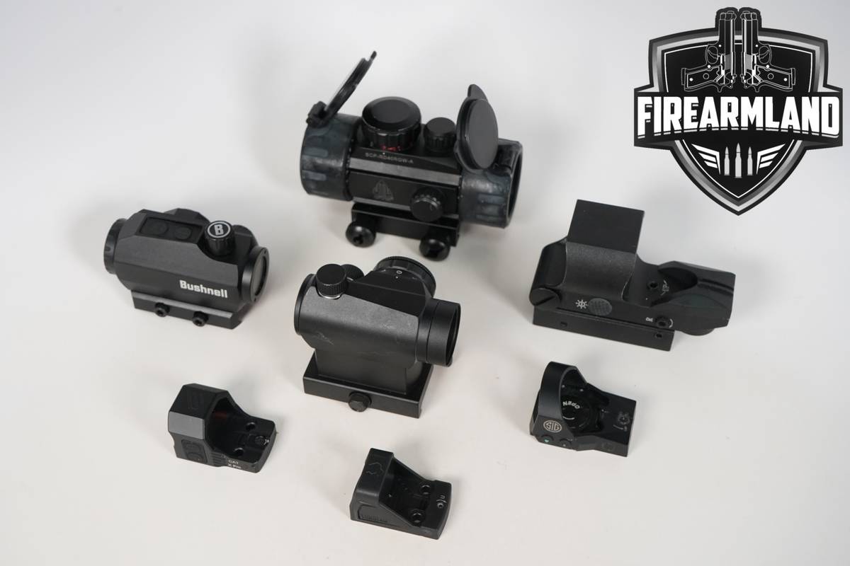 SEVEN RED DOT SIGHT 7 Pack UTG Bushnell Viridian Cyelee Sig Sauer RDS