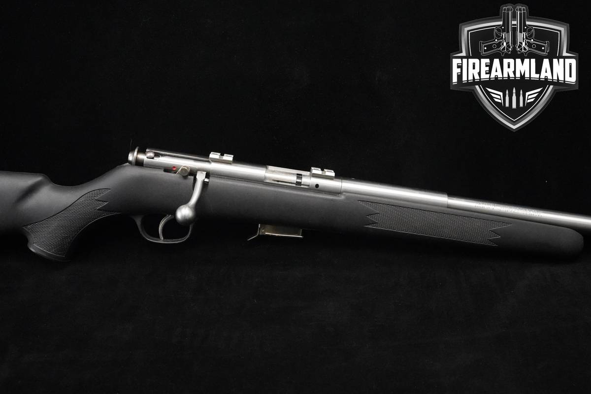 Savage Arms 93R17 17-HMR 21" Stainless Steel Savage Arms 93R17 S-93R17