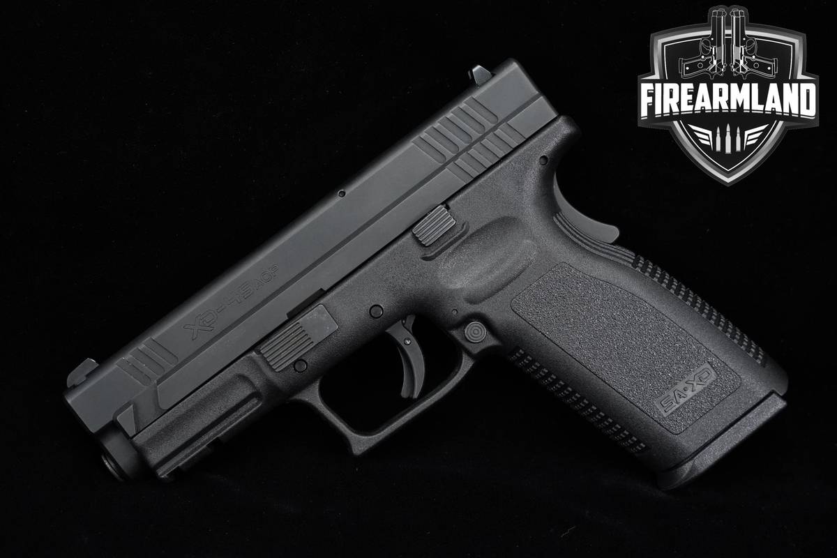 Springfield Armory XD 4" Service Model 45 ACP Pistol +ORIG CASE & HOLSTER