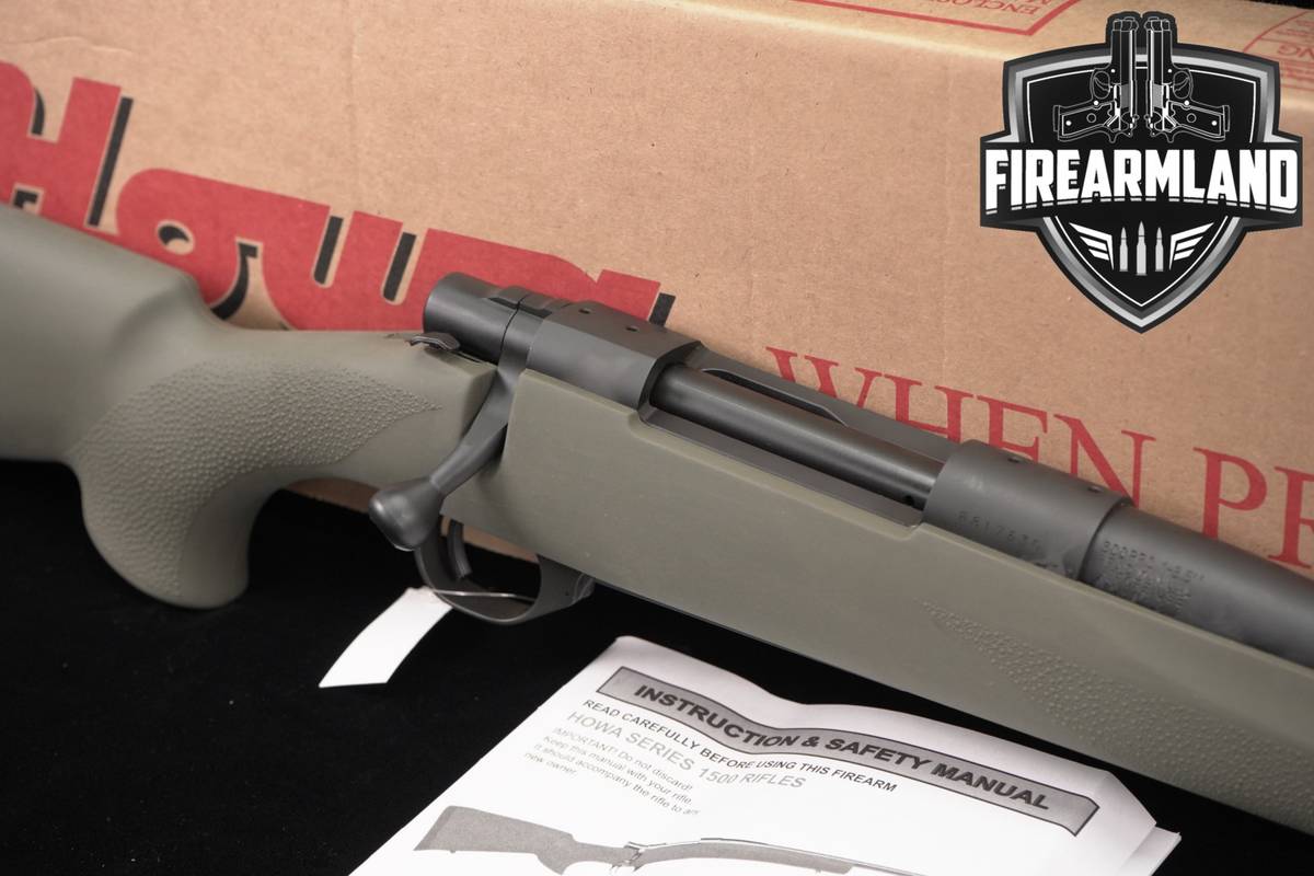 Howa Model 1500 Hogue OverMolded 300 PRC 24" OD Green JAPAN M1500 +ORIG BOX