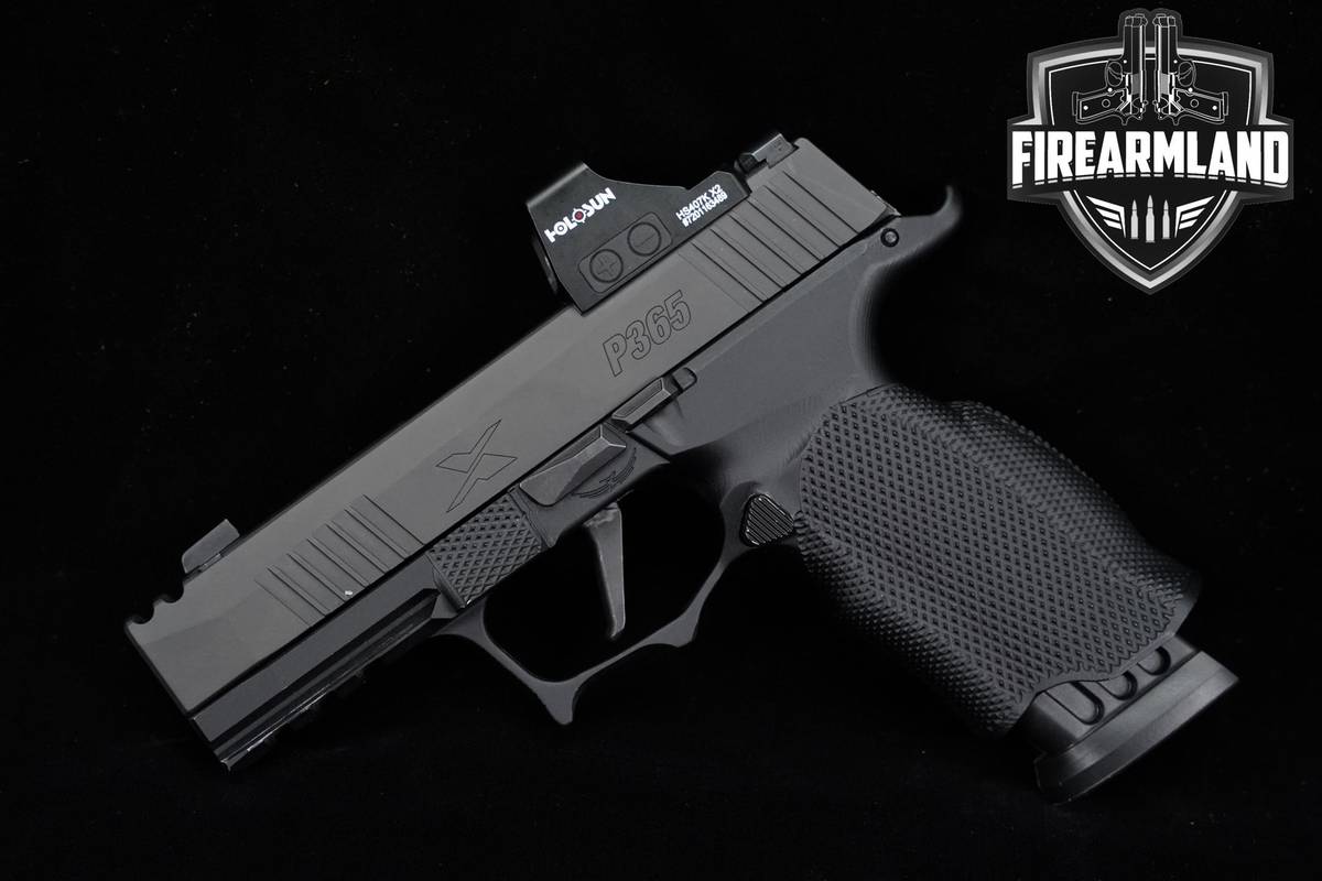 Sig Sauer P365X Comp 9mm 3.1" P-365X P365 Carry Pistol +2 MAGS & OPTIC