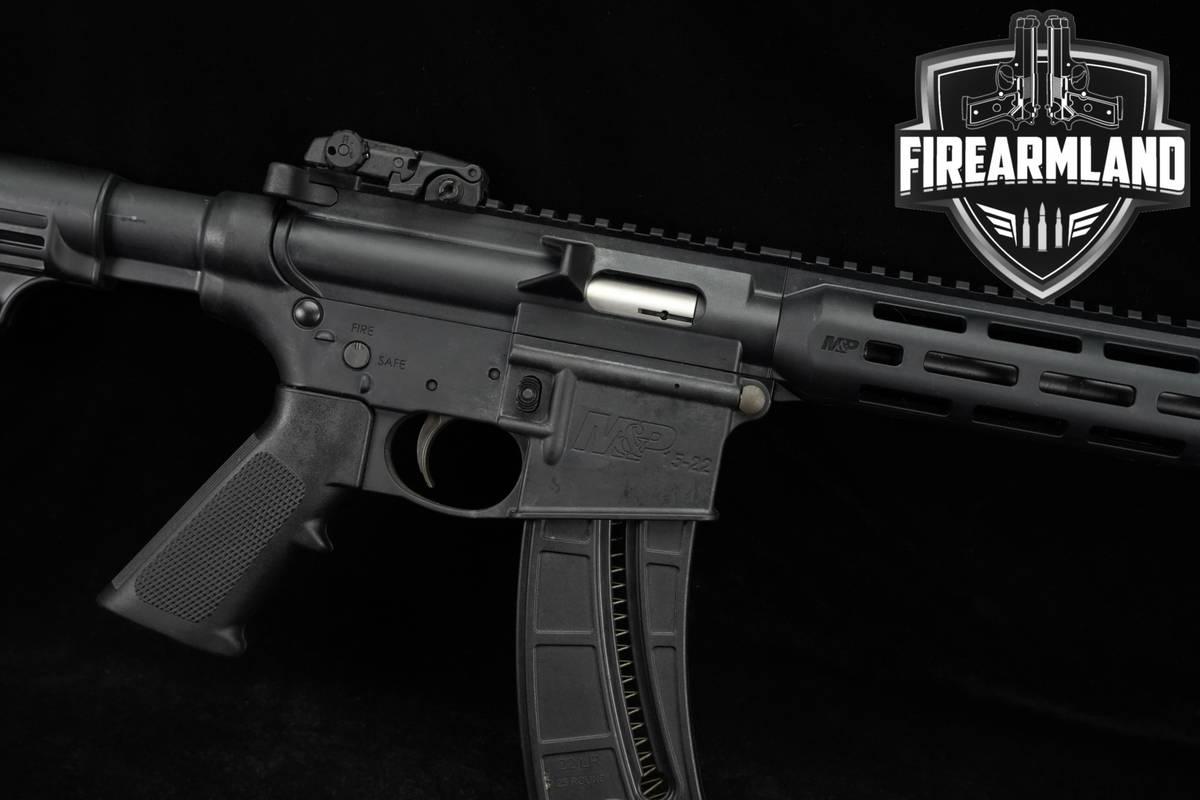 Smith & Wesson S&W M&P15-22 Sport 22LR AR-15 AR15 16" M&P THREADED +OG CASE